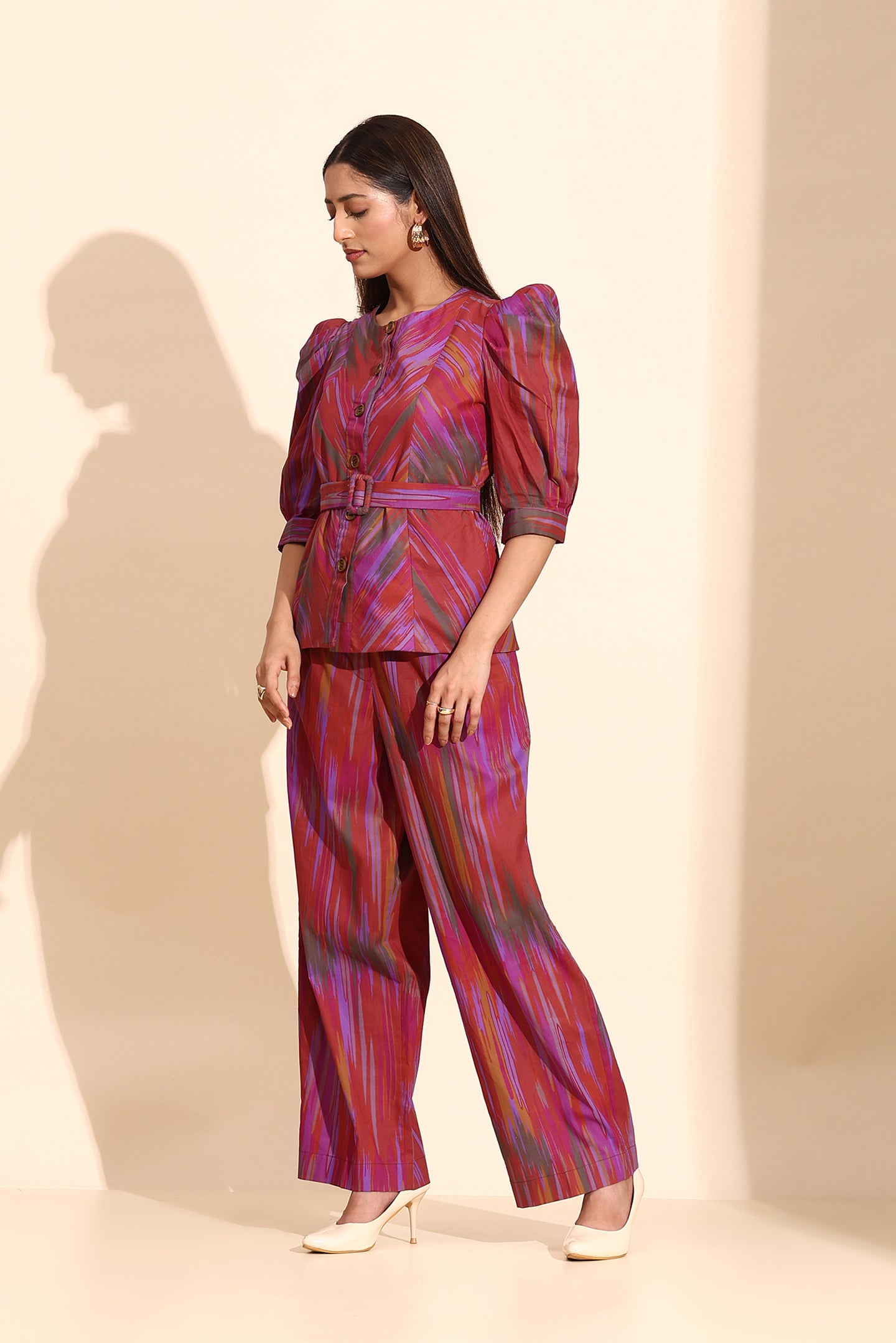 Ikat Tailored Co-ord Set