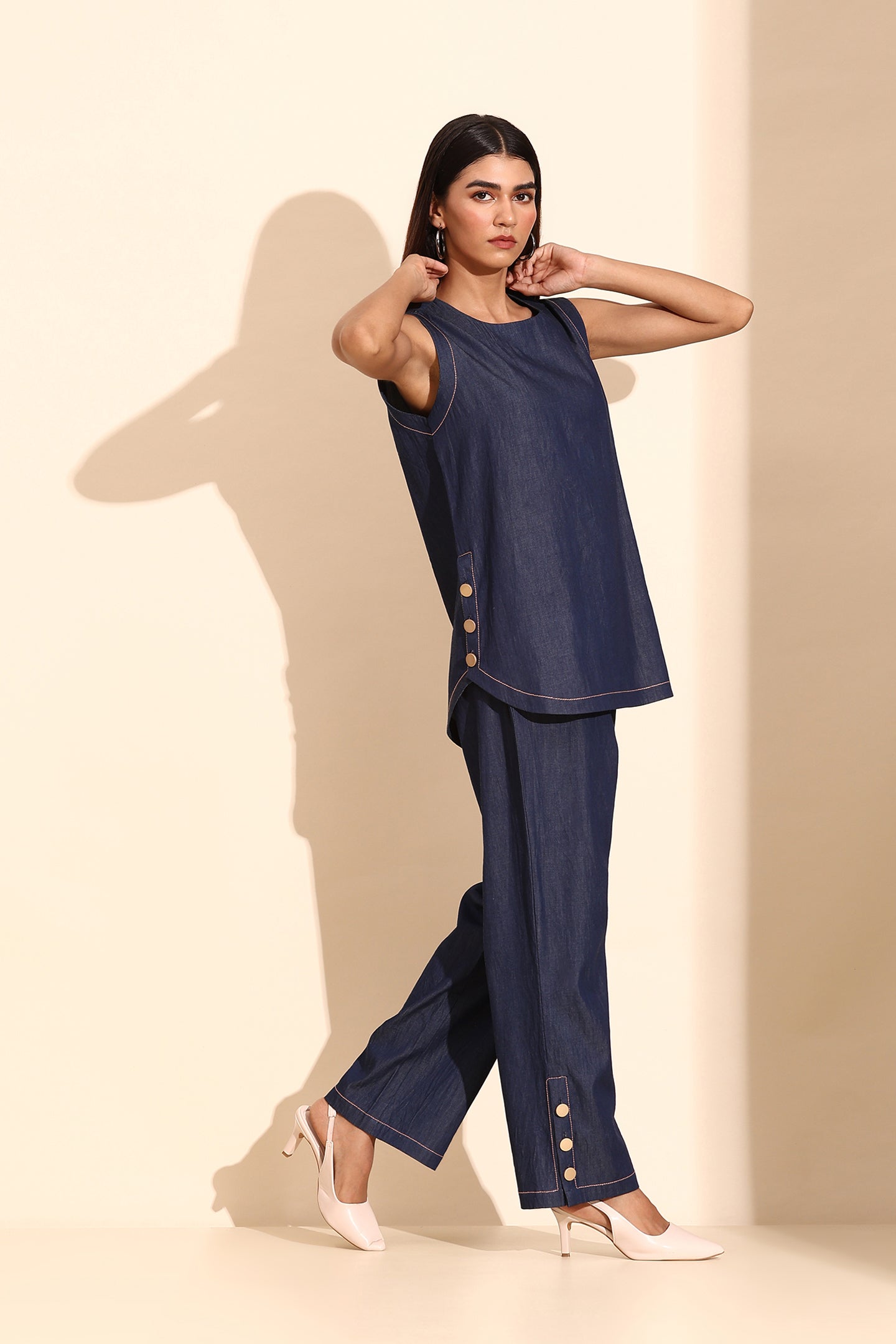 Denim On Denim Coord Set