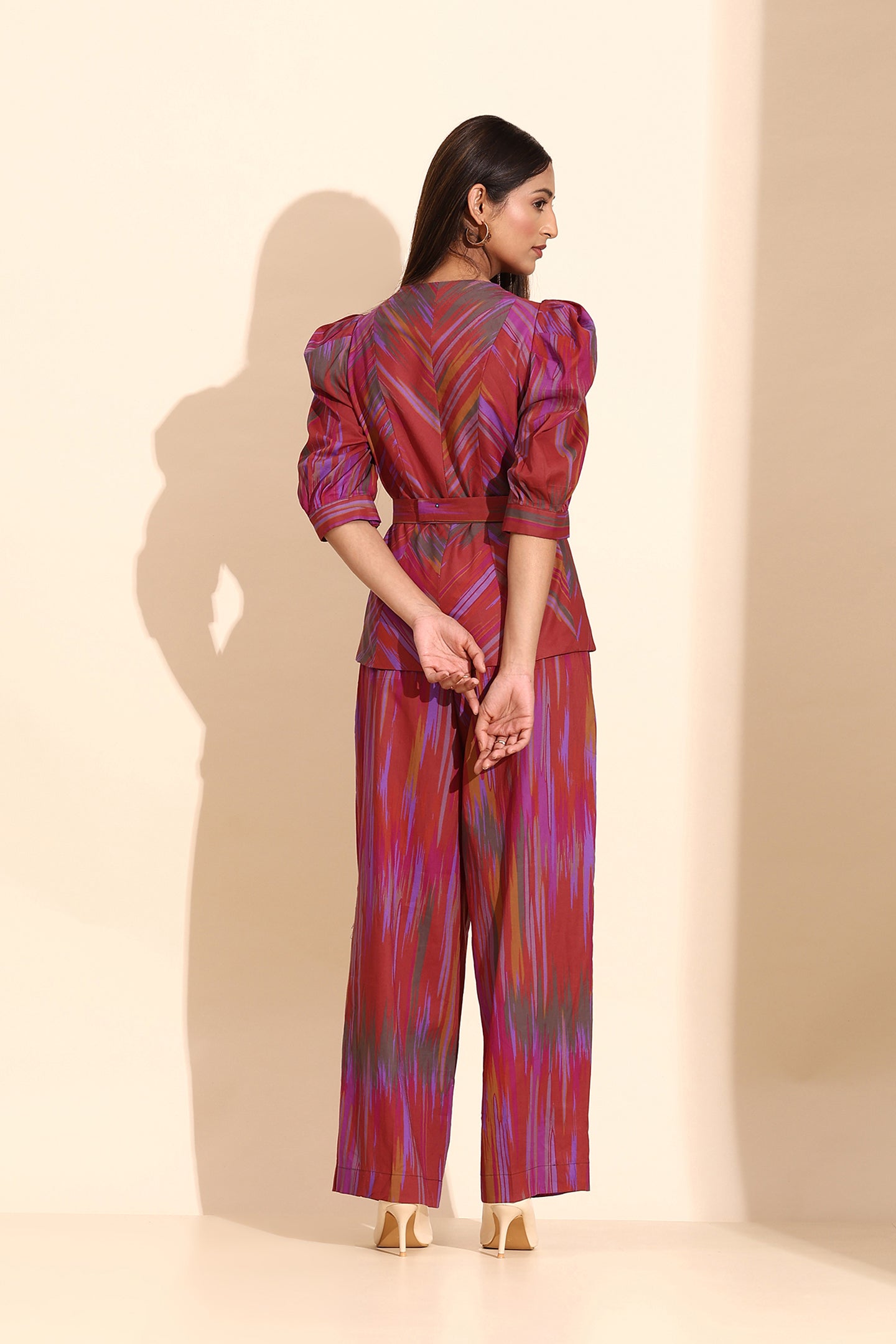 Ikat Tailored Co-ord Set