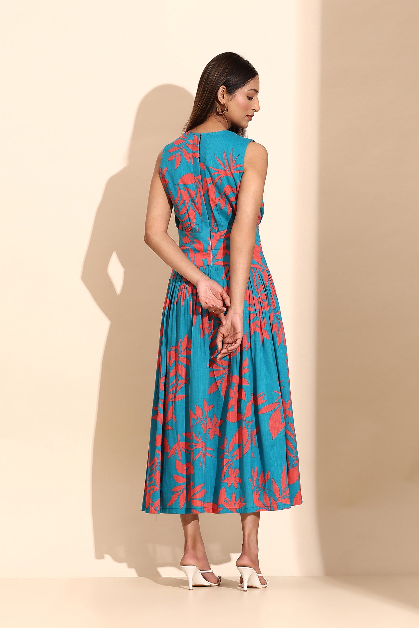 Vibrant Floral Maxi Dress