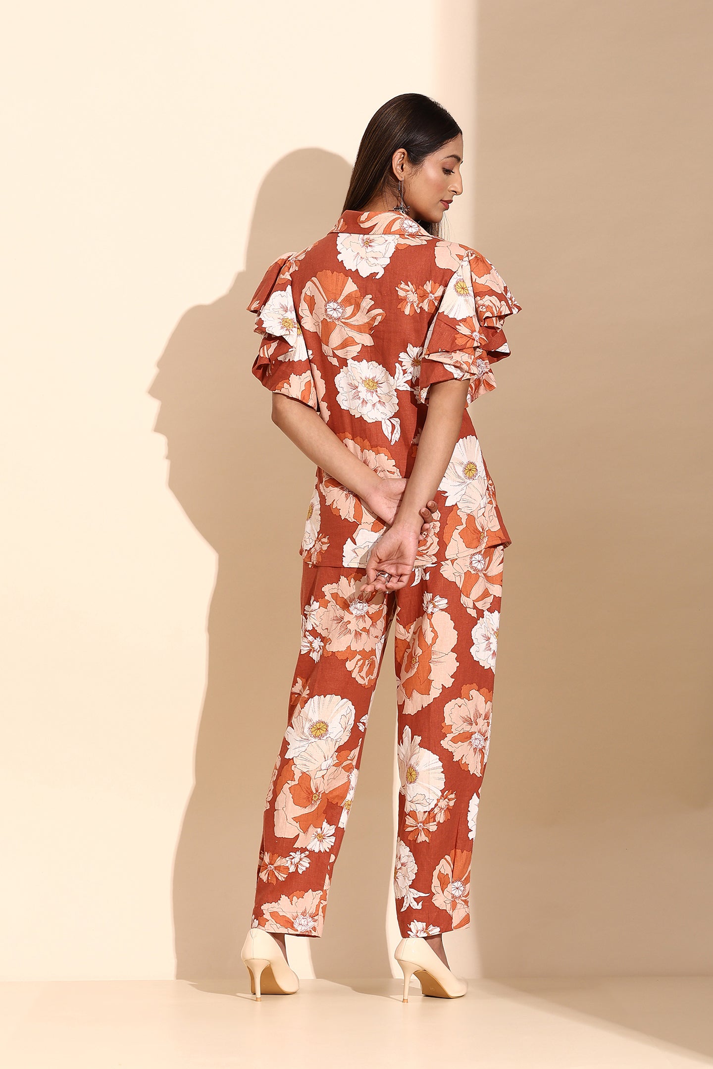 Terracotta Bloom Coord Set