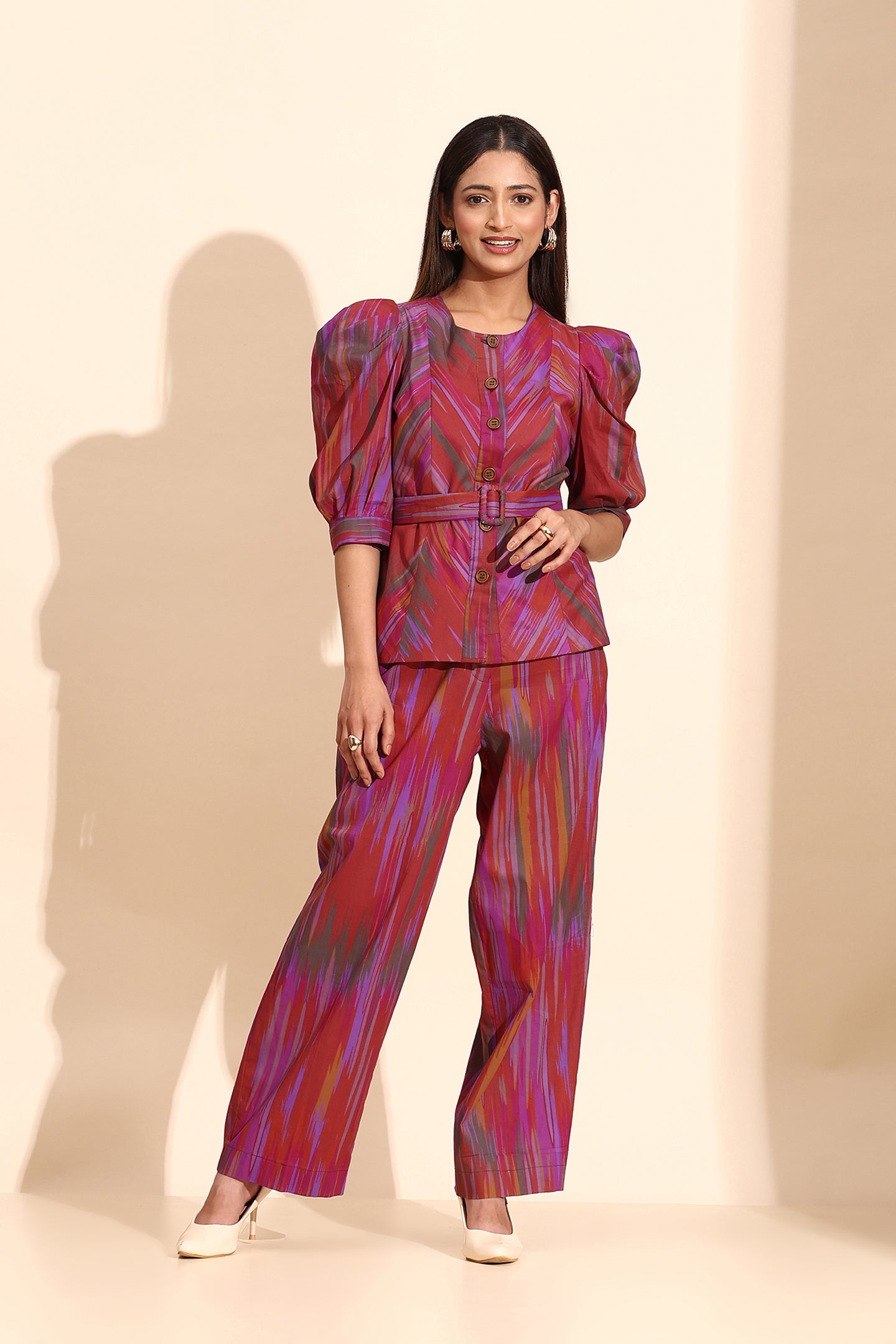 Ikat Tailored Co-ord Set