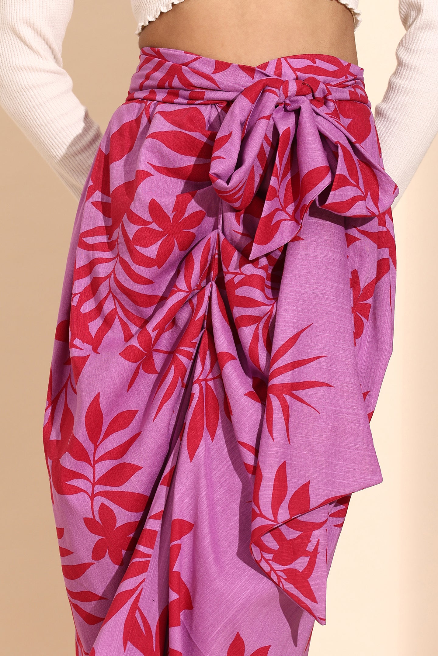 Petal Play Cowl Skirt